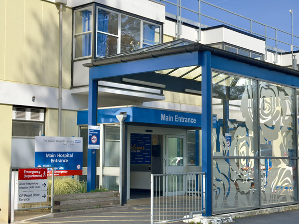 image of The Queen Elizabeth Hosptal in King's Lynn logo